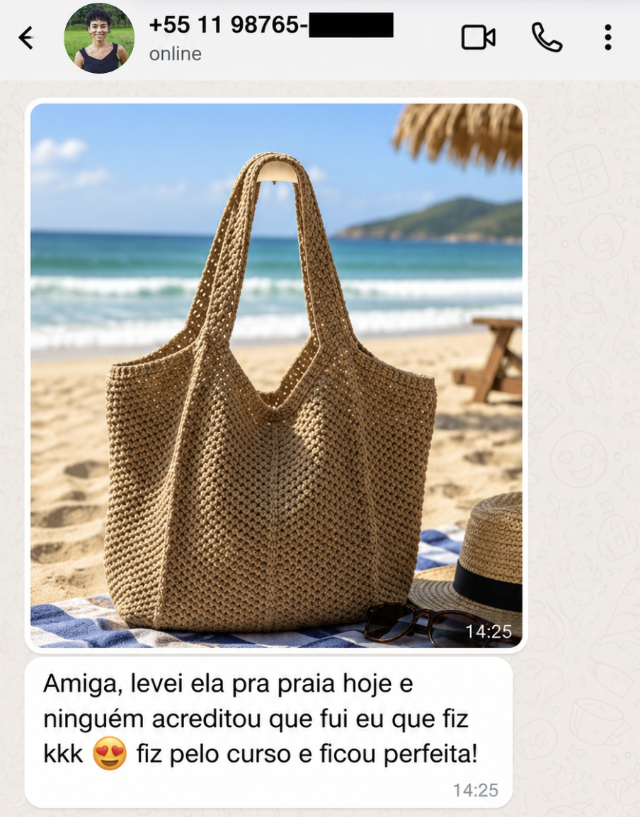 Depoimento e resultado de aluna 5